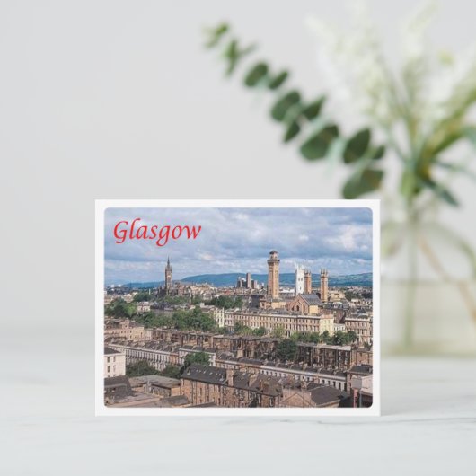 Carte Postale Ecosse - Glasgow - (Debout devant)
