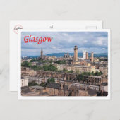 Carte Postale Ecosse - Glasgow - (Devant / Derrière)