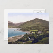 Carte Postale Écosse paysage c1895, Aarochar, Loch Long (Devant / Derrière)