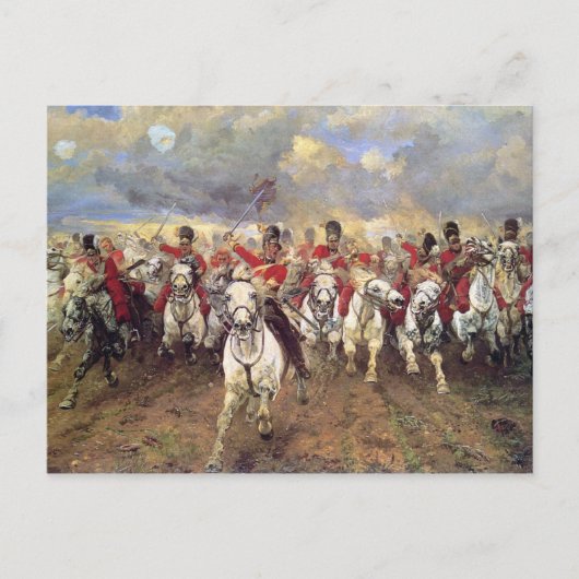 Carte Postale Ecosse Pour Toujours (Officiers De Cavalerie) (Mil (Devant)