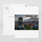 Carte Postale Ecosse skyline d'Édimbourg (St.K. (Devant / Derrière)
