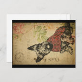 Carte Postale Ecosse vintage (Devant / Derrière)