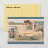 Carte Postale Écosse vintage (Devant / Derrière)