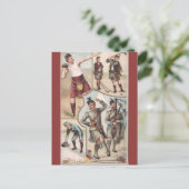 Carte Postale Écosse vintage (Debout devant)