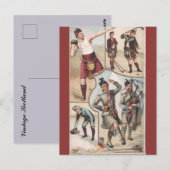 Carte Postale Écosse vintage (Devant / Derrière)