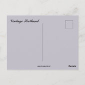 Carte Postale Écosse vintage (Dos)