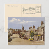 Carte Postale Ecosse vintage, Lockerbie (Devant / Derrière)