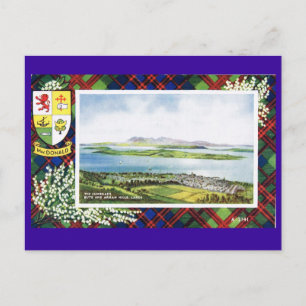 Carte Postale Ecosse vintage, MacDonald, les Cumbraes