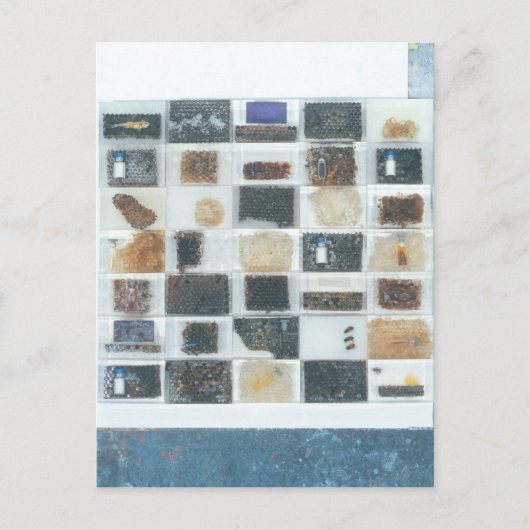 Carte Postale Écoulements de résine d'abeille (Devant)