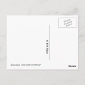 Carte postale - Écoulements vers le ruisseau (Dos)