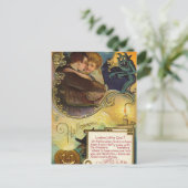 Carte Postale Écoute Little One sur Halloween (Debout devant)