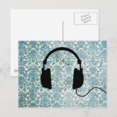 Carte Postale Écouter (Devant / Derrière)