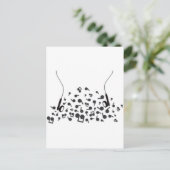 Carte Postale Écouteurs (Debout devant)