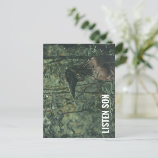 Carte Postale Écoutez Son Forest Birdman (Debout devant)