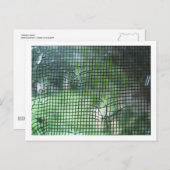 Carte Postale Écran Fenêtre Tordu (Devant / Derrière)