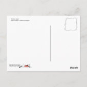 Carte Postale Écran Fenêtre Tordu (Dos)