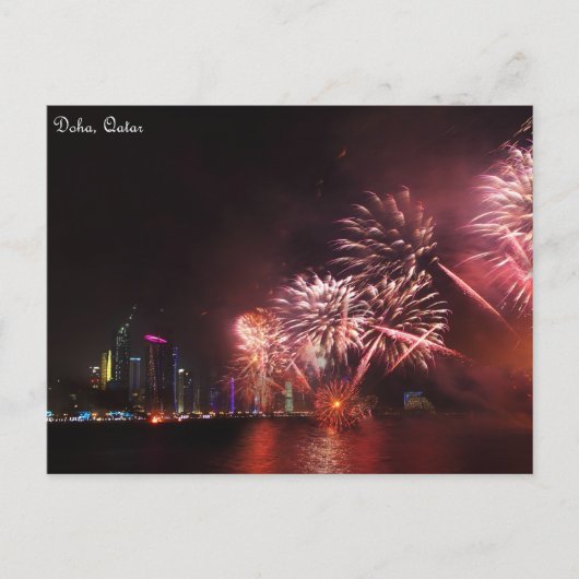Carte Postale Écran Fireworks (Devant)