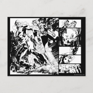 Carte Postale Écran Flash et vert 2