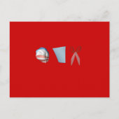 CARTE POSTALE ÉCRANS DE PAPIER ARRIÈRE (Devant)