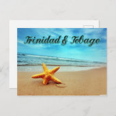 Carte Postale Écre de Trinité-et-Tobago (Devant / Derrière)