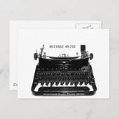 CARTE POSTALE ÉCRIRE (Devant / Derrière)