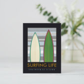 Carte Postale écrire sur le surf (Debout devant)