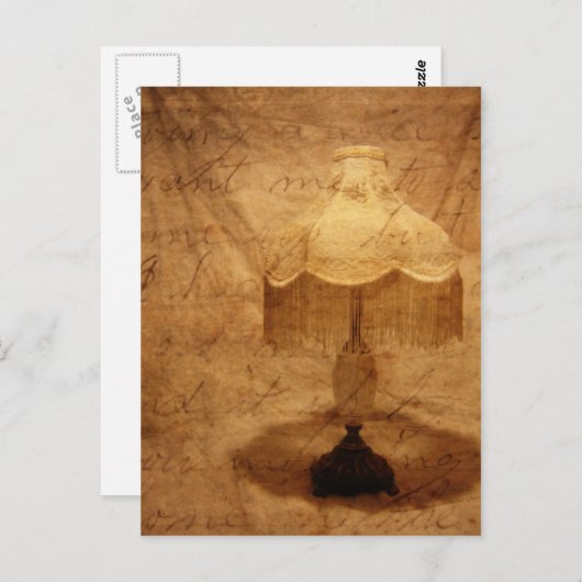 Carte postale écrite avec amour (Devant / Derrière)