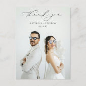 Carte Postale Écriture de calligraphie moderne pour photo de mar (Devant)