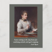 Carte Postale Écriture de lettres (Devant)