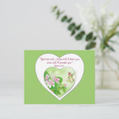 Carte Postale Écriture Hébreux 19:5 Je ne vous quitterai jamais (Debout devant)