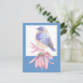 Carte Postale Écriture Inspirationnelle Isaïe 40:10 Bluebird (Debout devant)