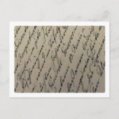 Carte Postale Écriture manuscrite à l'ancienne (Devant)