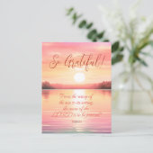 Carte Postale Écriture Psaume 113:3 (Debout devant)