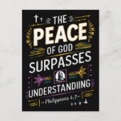 Carte Postale Écriture sainte ornée (Devant)