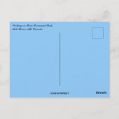 Carte Postale Écriture sur Stone Provincial Park Alberta (Dos)