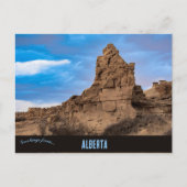 Carte Postale Écriture sur Stone Provincial Park Alberta (Devant)