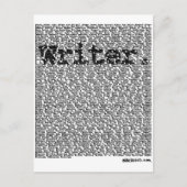 Carte Postale "Écrivain." (Devant)