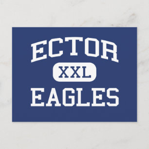 Carte Postale Ector - Eagles - Junior High School - Odessa Texas