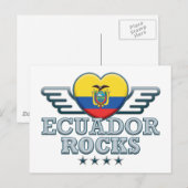 Carte Postale Ecuador Rocks v2 (Devant / Derrière)