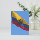 Carte Postale ecuadoriflag (Debout devant)