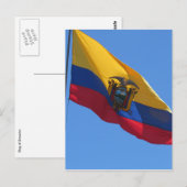 Carte Postale ecuadoriflag (Devant / Derrière)