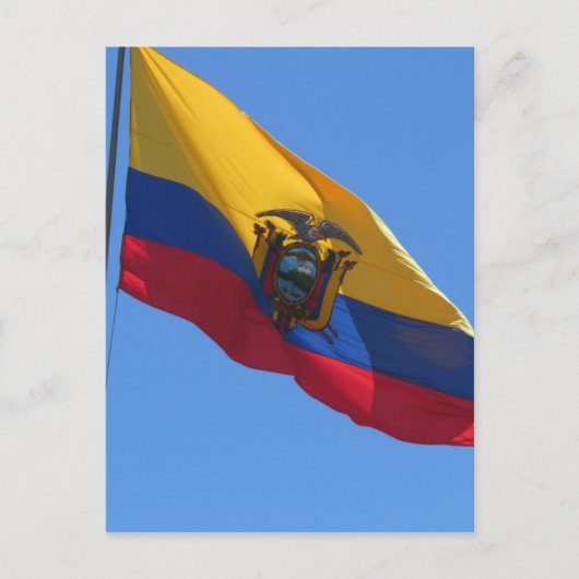 Carte Postale ecuadoriflag (Devant)