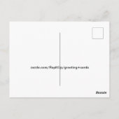 Carte Postale Écureuil (Dos)