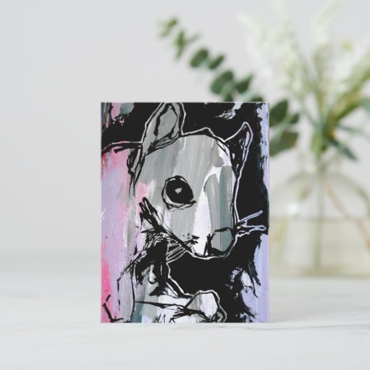 Carte Postale écureuil ! ! (Debout devant)