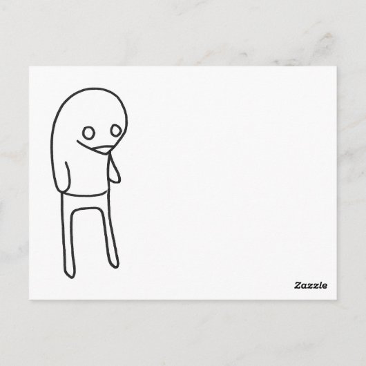 Carte Postale écureuil ! ! (Dos)