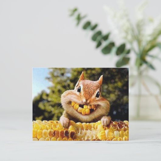 Carte Postale Écureuil (Debout devant)