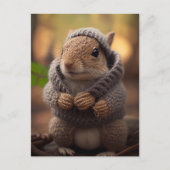 Carte Postale Écureuil (Devant)