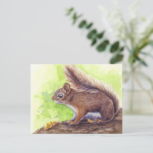 Carte Postale Écureuil (Debout devant)