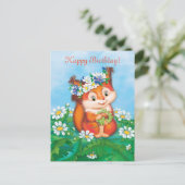 Carte Postale Écureuil (Debout devant)