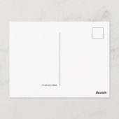 Carte Postale Écureuil (Dos)